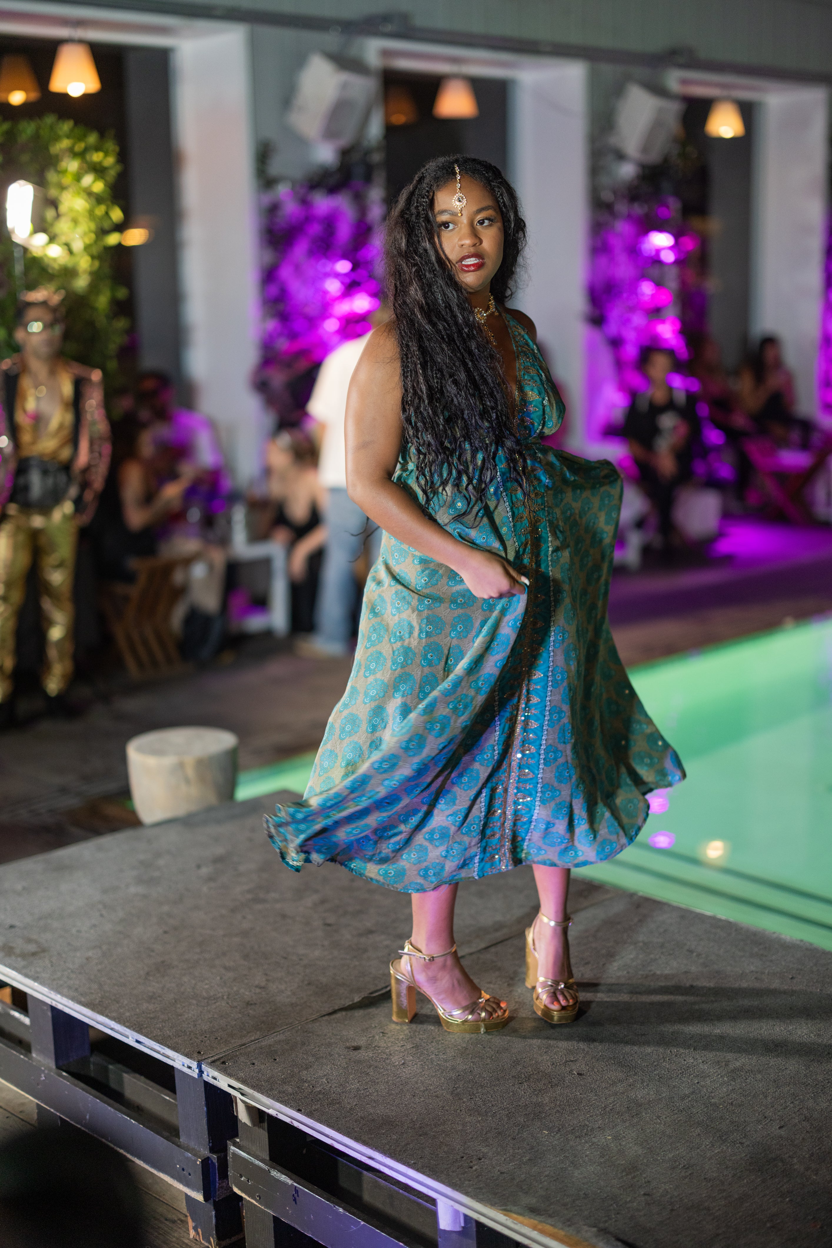 Bohemian Turquoise Magic Dress