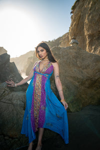 Purple Oceans Magic Dress