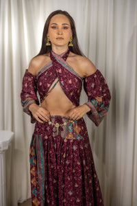 Bohemian Plum Goddess Set