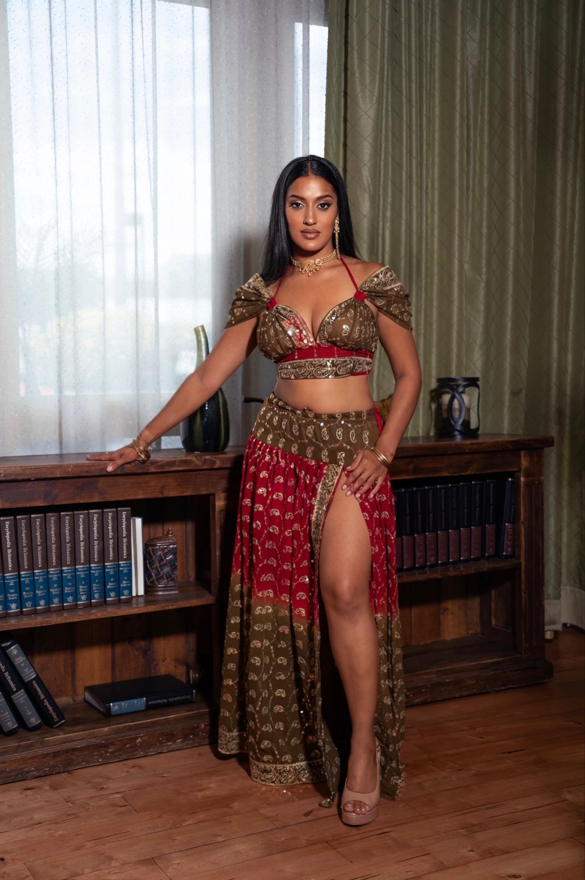 Royal Olive Goddess Set