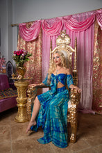 Load image into Gallery viewer, Tie Dye Ocean Bollywood Set
