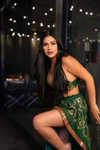 Load image into Gallery viewer, Emerald Gold Bollywood Set
