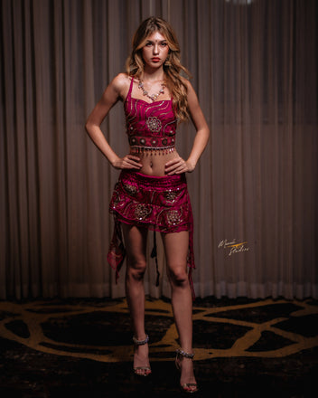 Love Portal Shakti Mini Skirt Set