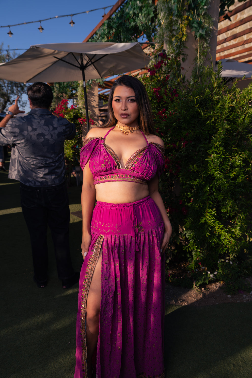 Violet Frequency Goddess Set