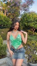 Load image into Gallery viewer, Pistachio Princess Sequin Venus Velvet Top
