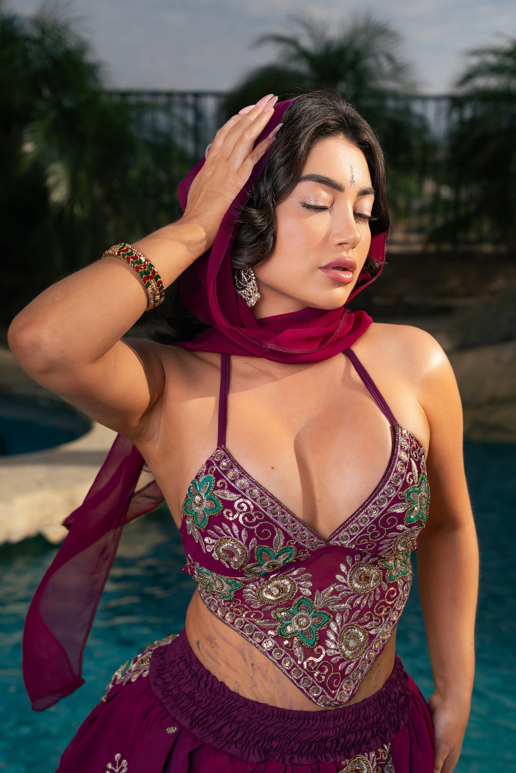 Purple Moon Butterfly Set