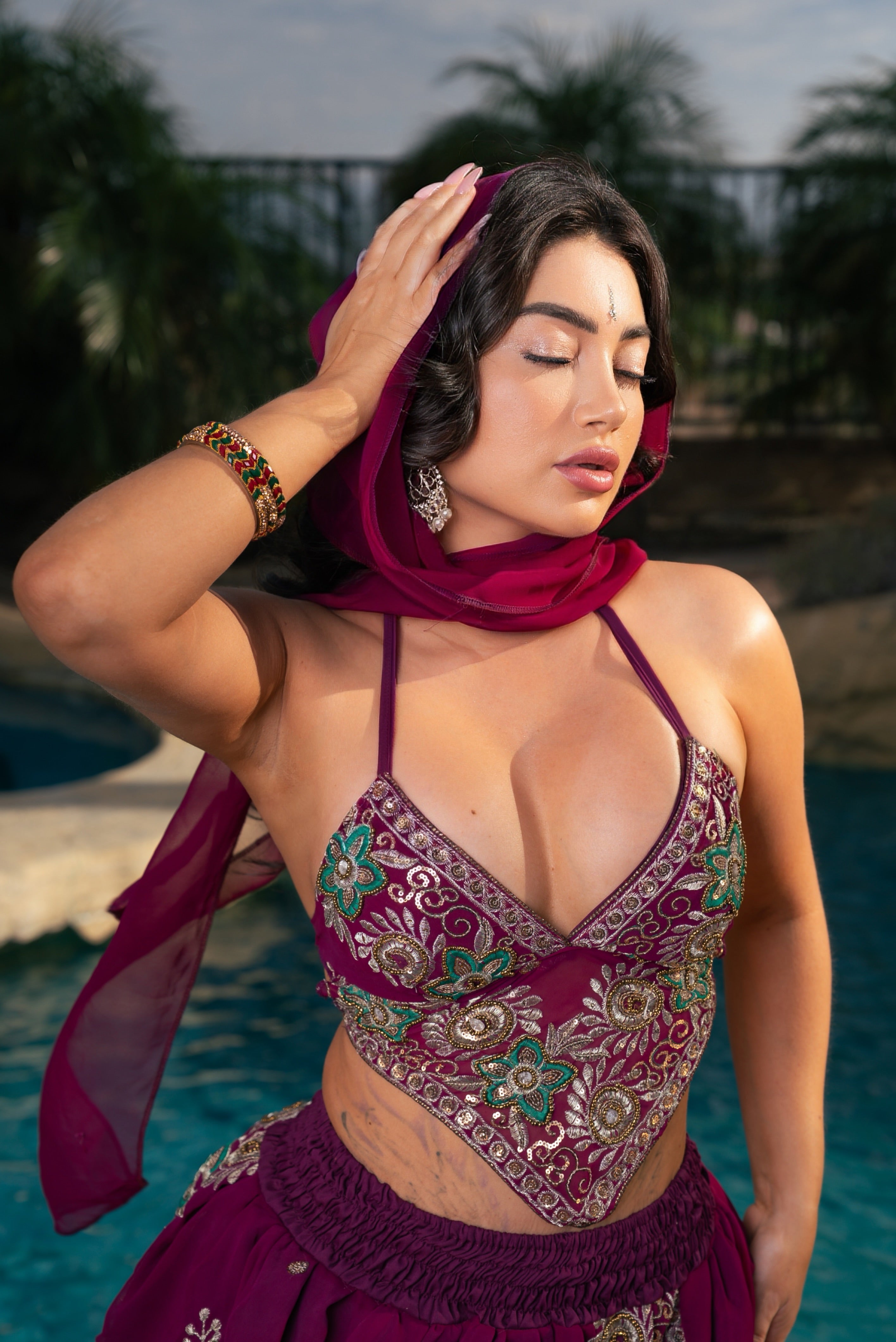 Purple Moon Butterfly Set
