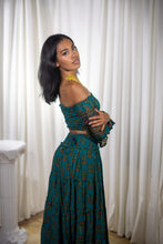 Load image into Gallery viewer, Bohemian Turquoise Bollywood Set

