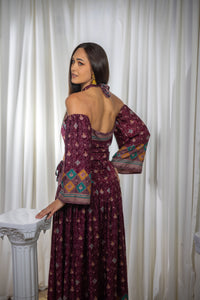 Bohemian Plum Goddess Set