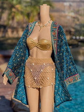 Load image into Gallery viewer, Turquoise Excellence Kimono
