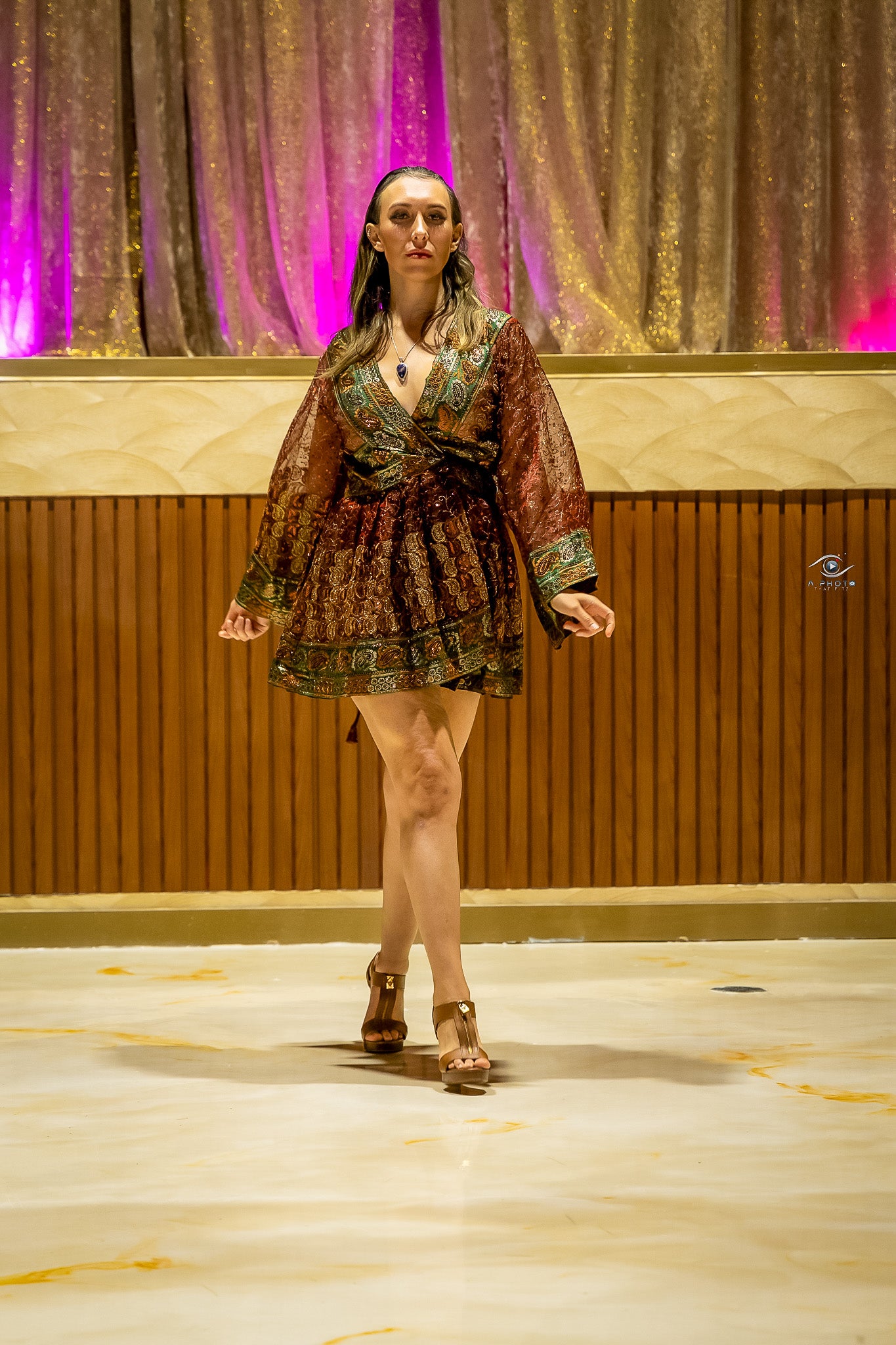 Zahara Desert Baby Doll Dress