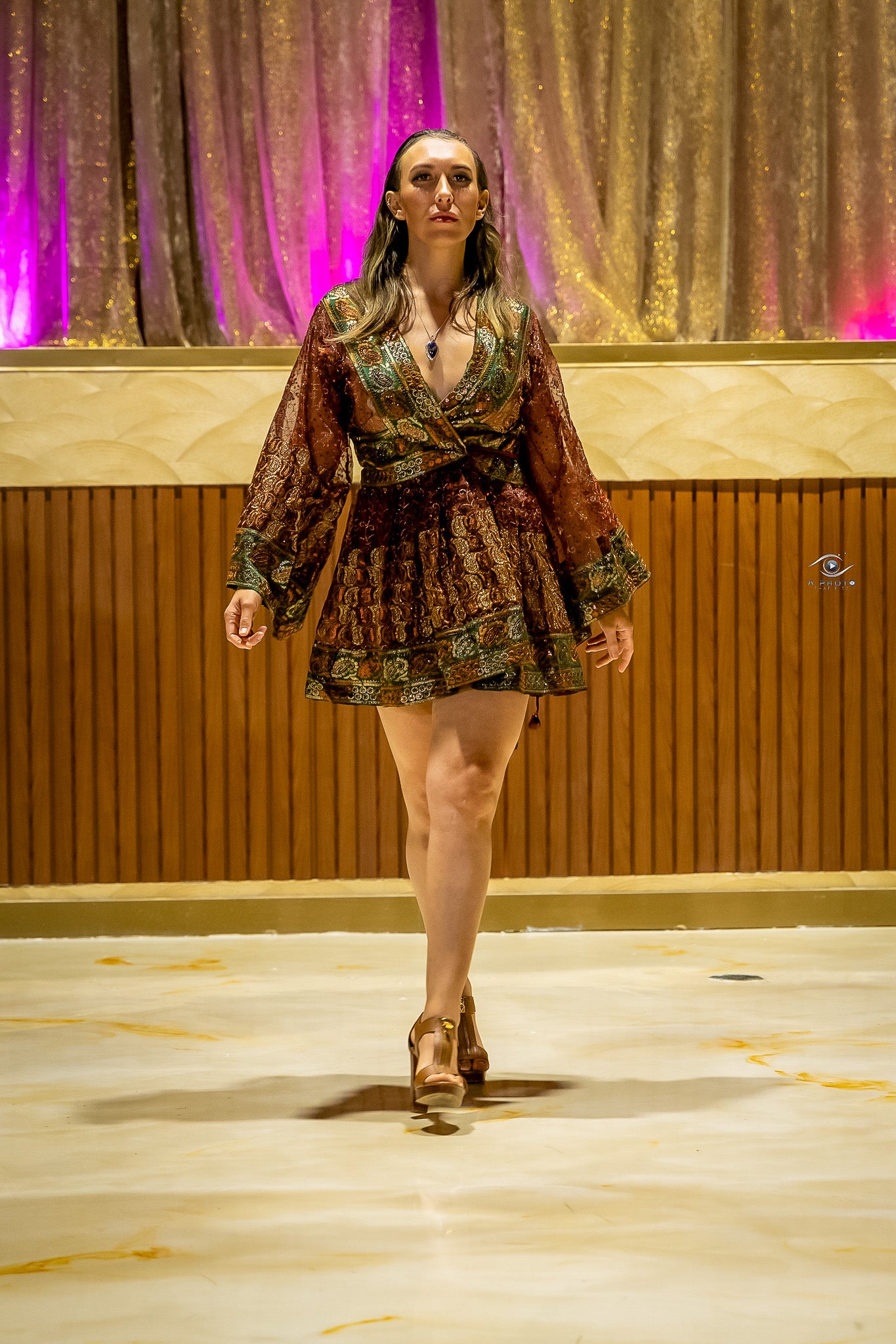 Zahara Desert Baby Doll Dress