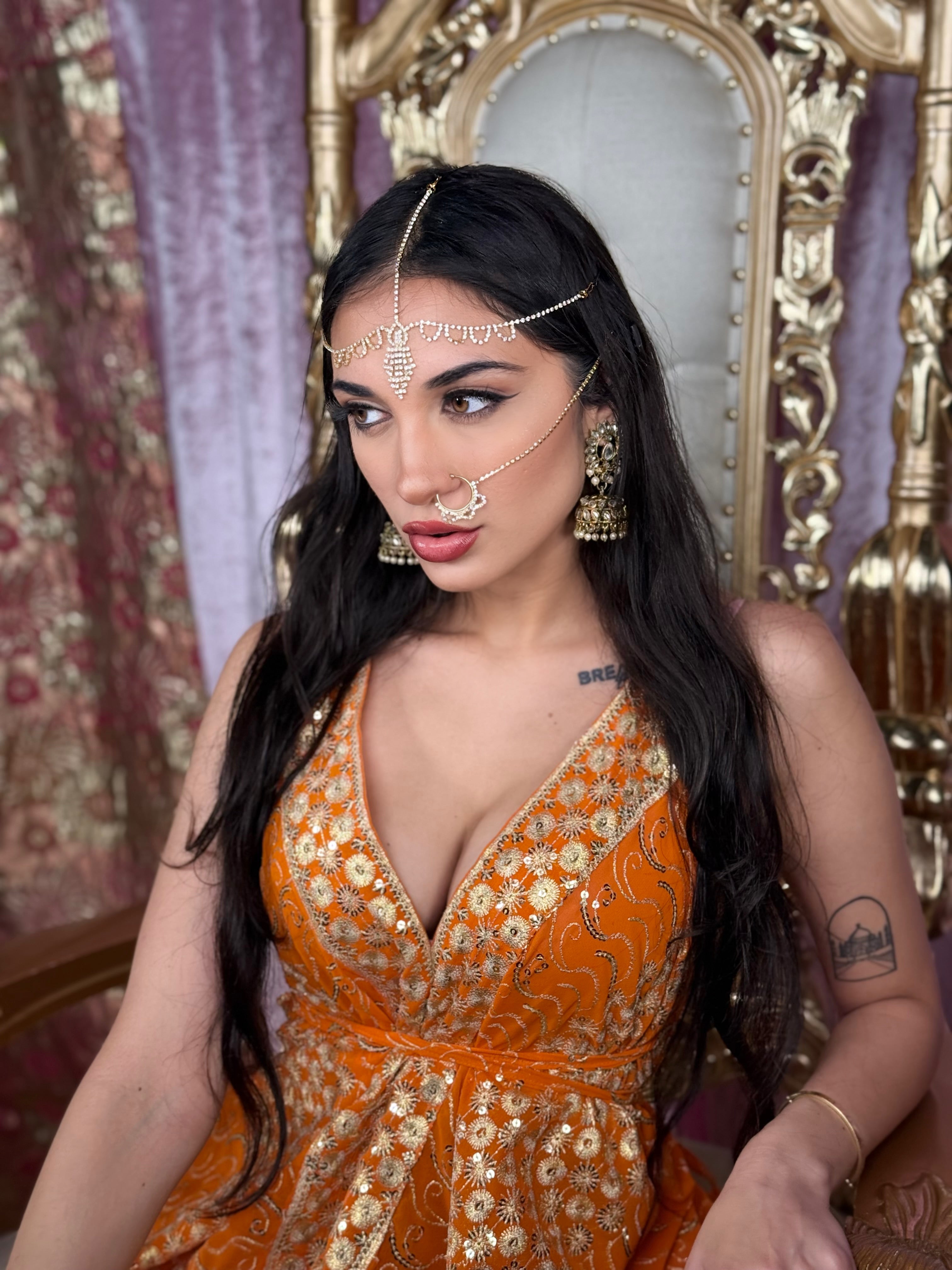 Mermaid Face Jewelery Set