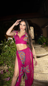 Fuscia Mandala Jasmine Set