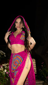 Fuscia Mandala Jasmine Set