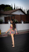Load image into Gallery viewer, Rainbow Paisley Bohemia Micro mini skirt set (without border)
