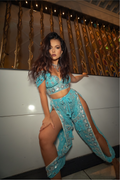 Blue Diamonds Jasmine Set