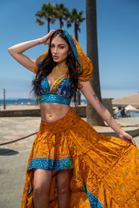 Ocean Sunset Bollywood Set