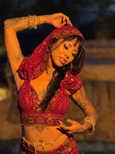 Load image into Gallery viewer, Ruby golden jasmine set

