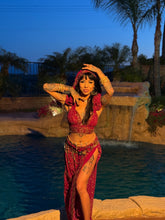 Load image into Gallery viewer, Ruby golden jasmine set
