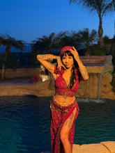 Load image into Gallery viewer, Ruby golden jasmine set
