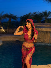 Load image into Gallery viewer, Ruby golden jasmine set
