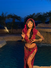 Load image into Gallery viewer, Ruby golden jasmine set
