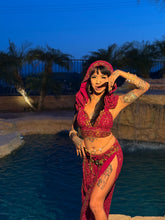 Load image into Gallery viewer, Ruby golden jasmine set
