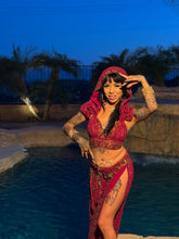 Load image into Gallery viewer, Ruby golden jasmine set
