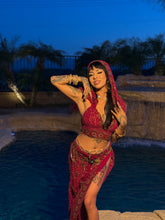 Load image into Gallery viewer, Ruby golden jasmine set
