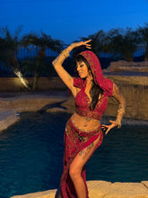 Load image into Gallery viewer, Ruby golden jasmine set
