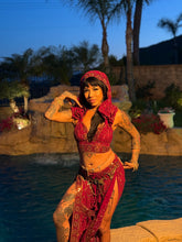 Load image into Gallery viewer, Ruby golden jasmine set
