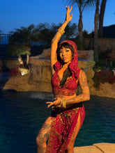 Load image into Gallery viewer, Ruby golden jasmine set
