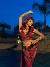 Load image into Gallery viewer, Ruby golden jasmine set
