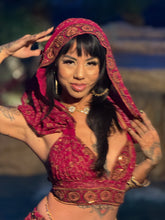 Load image into Gallery viewer, Ruby golden jasmine set
