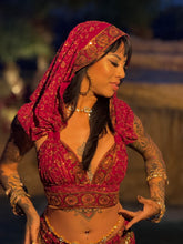 Load image into Gallery viewer, Ruby golden jasmine set
