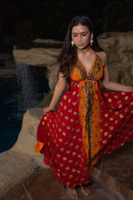 Load image into Gallery viewer, Fire Princess Magic Dress (defect stain )
