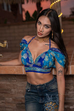 Load image into Gallery viewer, Blue Lotus Jasmine Top
