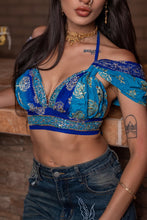 Load image into Gallery viewer, Blue Lotus Jasmine Top
