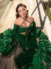 Load image into Gallery viewer, Emerald city Bollywood set
