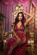 Load image into Gallery viewer, Golden Fuscia Jasmine Set
