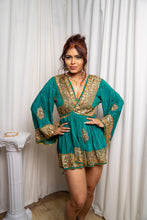 Load image into Gallery viewer, Malachite Jade Mini Babydoll Dress
