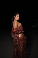 Load image into Gallery viewer, Ruby Royalty Ruffle Jacket Kimono
