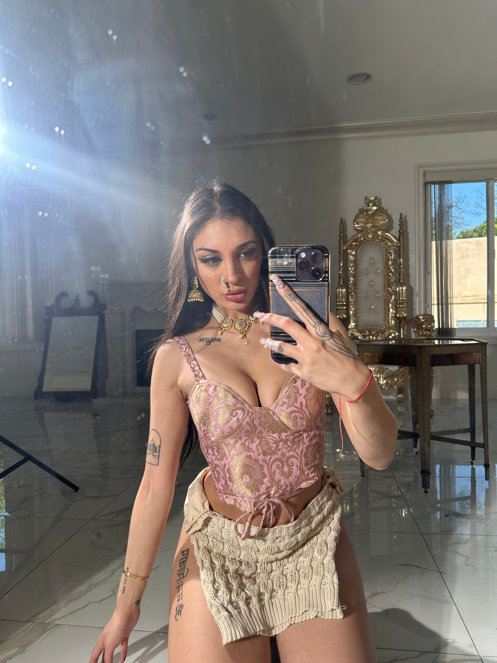 Divine Goddess Corset (Small size only)