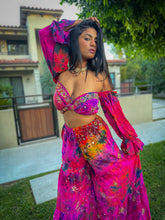 Load image into Gallery viewer, Cosmic Mimosa Sharara Pants Set
