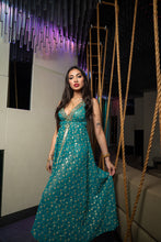 Load image into Gallery viewer, Turquoise Royalty Magic Dress
