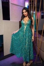Load image into Gallery viewer, Turquoise Royalty Magic Dress
