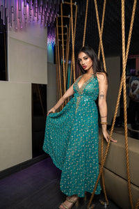 Turquoise Royalty Magic Dress