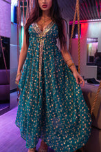 Load image into Gallery viewer, Turquoise Royalty Magic Dress
