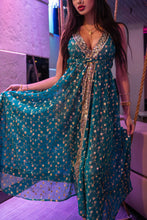Load image into Gallery viewer, Turquoise Royalty Magic Dress
